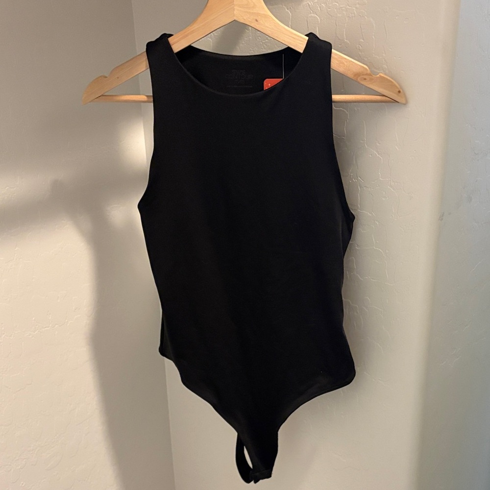 Black Women's Sleeveless Bodysuit